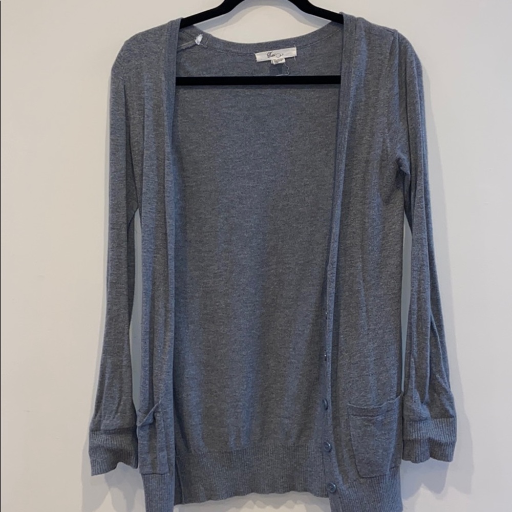 Gray Cardigan - Picture 4 of 7